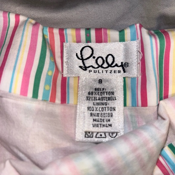 Size 8 vintage Lilly Pulitzer skirt - Picture 2 of 2